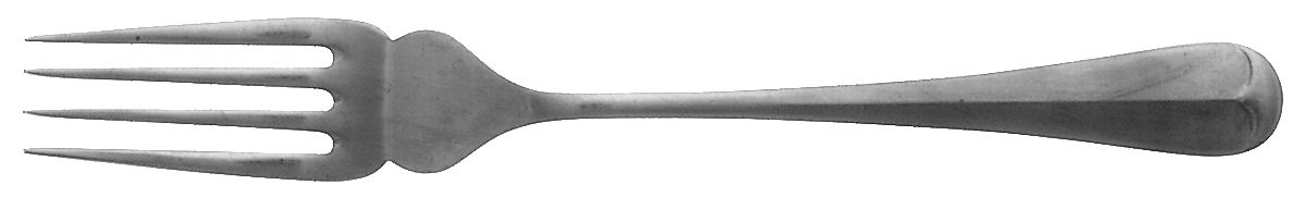 Queen Anne (Stainless) Individual Solid Fish Fork by George Butler-1