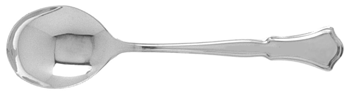 Alden (Sterling, 1900-1909) Monogram Round Bowl Soup Spoon (Bouillon) by R. Blackinton & Co-1