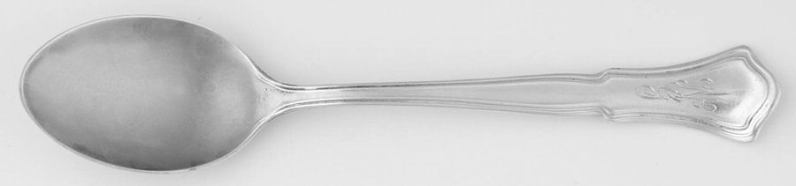 Alden (Sterling, 1900-1909) Monogram Demitasse Spoon by R. Blackinton & Co-1