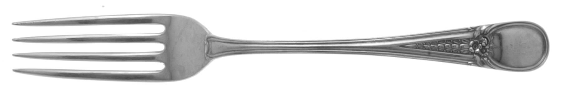 Flowered Antique (Sterling, 1940) Fork by R. Blackinton & Co-1