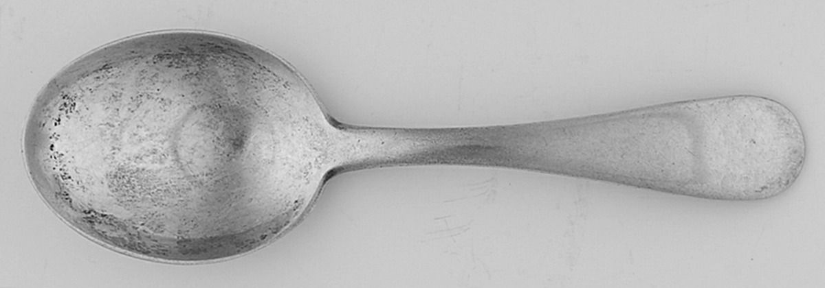 French Colonial (Sterling, 1940) Straight Handle Baby Spoon by R. Blackinton & Co-1