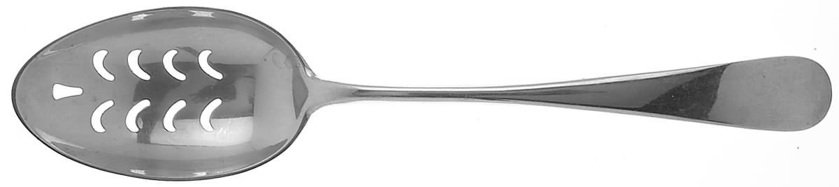 French Colonial (Sterling, 1940) Pierced Tablespoon (Serving Spoon) by R. Blackinton & Co-1