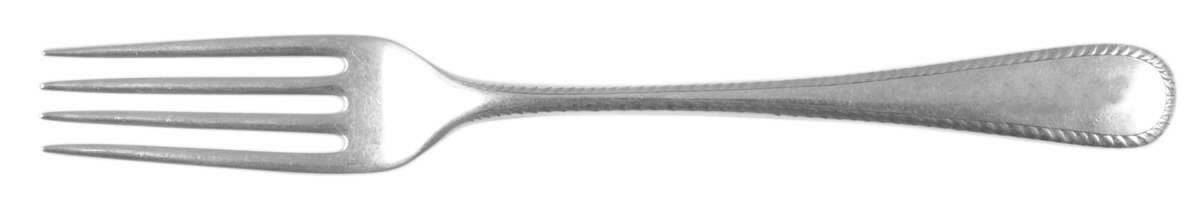 French Colonial-Engraved(Sterling, 1940) Fork by R. Blackinton & Co-1