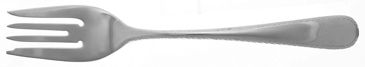 French Colonial-Engraved(Sterling, 1940) Individual Salad Fork by R. Blackinton & Co-1
