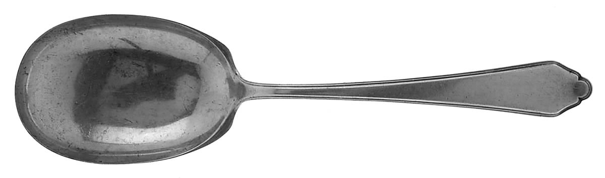 Gilbert Stuart (Sterling, 1946) Solid Smooth Casserole Spoon by R. Blackinton & Co-1