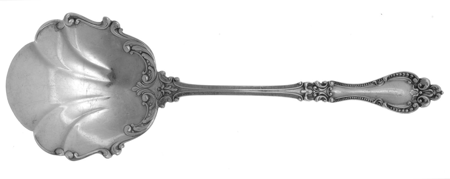 Helena (Sterling, 1900) Tomato Server, Solid Piece by R. Blackinton & Co-1