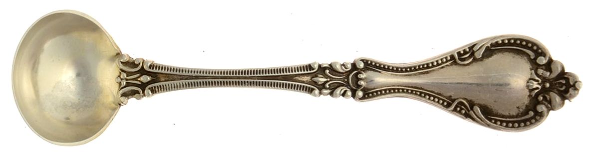 Helena (Sterling, 1900) Master Salt Spoon by R. Blackinton & Co-1