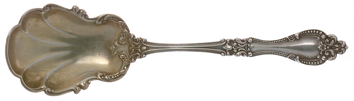 Helena (Sterling, 1900) Large Jelly Spoon by R. Blackinton & Co-1