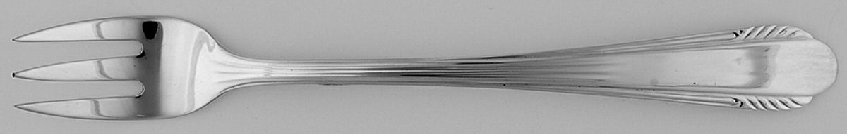 Lorraine (Sterling, 1946, No Monograms) Cocktail/Seafood Fork by R. Blackinton & Co-1
