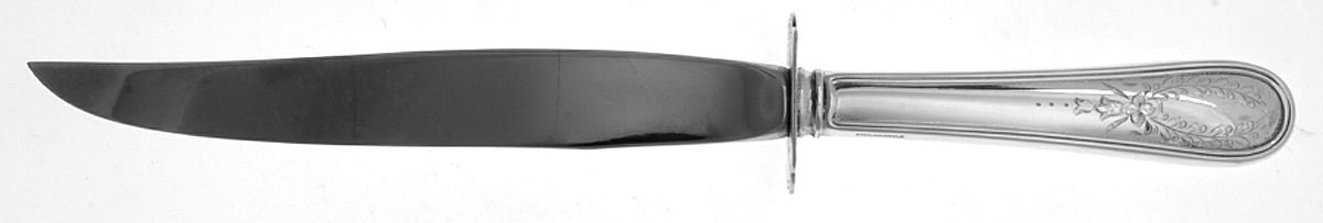 Louisburg Square (Sterling, 1950) Small Steak Carving Knife with Stainless Blade by R. Blackinton & Co-1