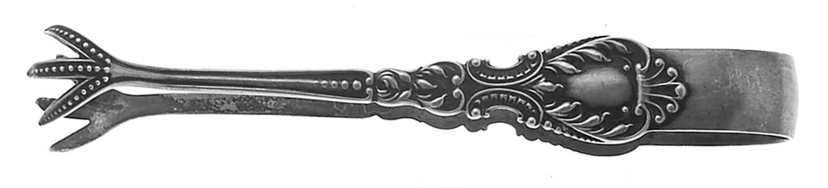 Nautilus (Sterling, 1900) Sugar Tongs by R. Blackinton & Co-1
