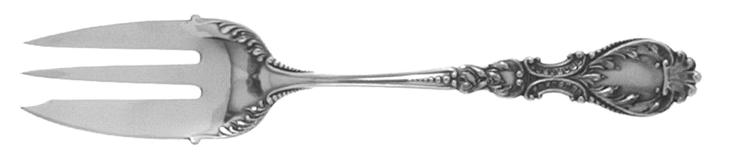 Nautilus (Sterling, 1900) Pastry Fork by R. Blackinton & Co-1