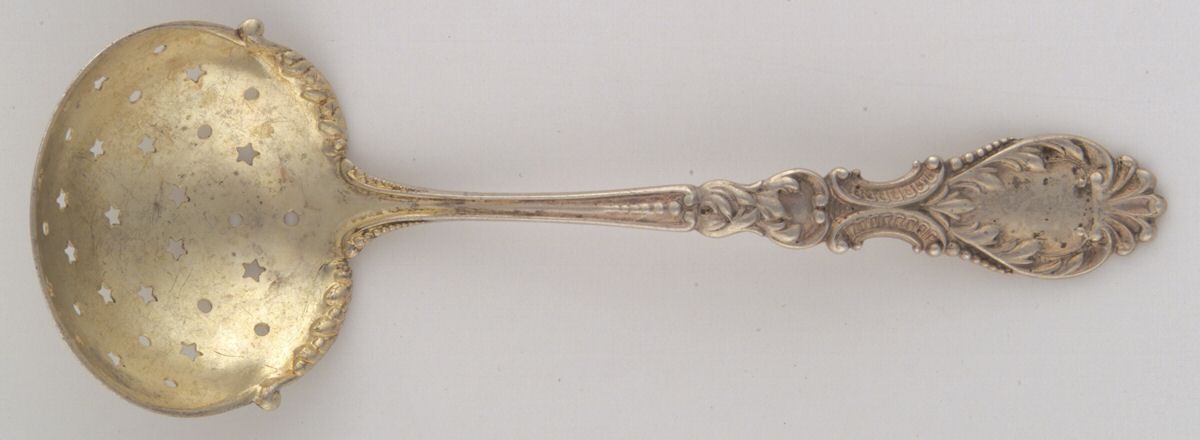 Nautilus (Sterling, 1900) Small Sugar Sifter by R. Blackinton & Co-1
