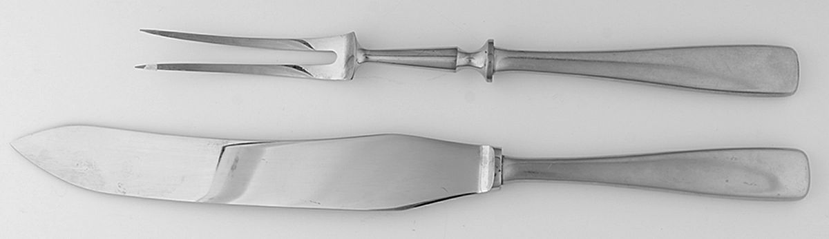 Centa (Stainless) Small Stainless Blade 2-Piece Steak Carving Set by Bogelund-Jensen-1