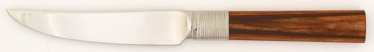 Signum (Stainless, Wood Handle) New French Hollow Knife by Boda Nova-1