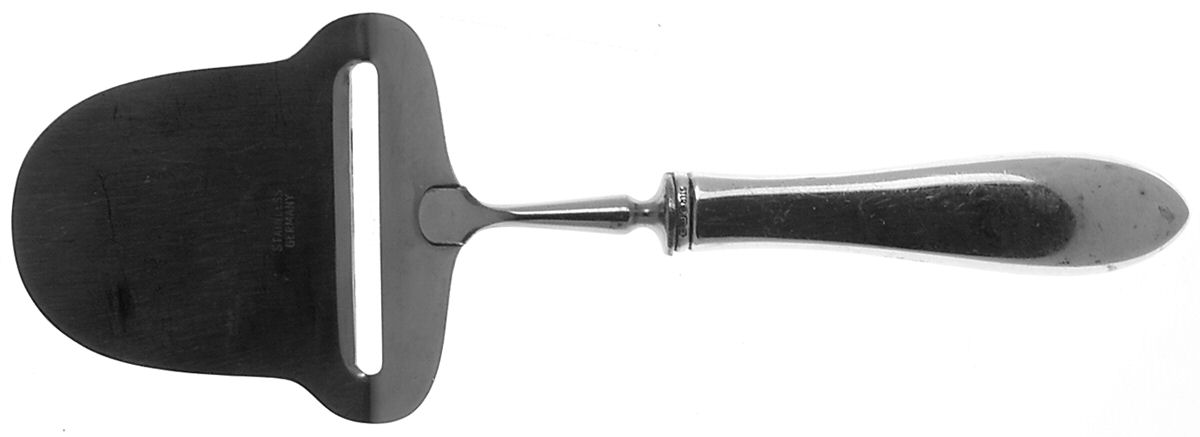 BLS11 (STERLING) Cheese Plane with Stainless Plane by R. Blackinton & Co-1