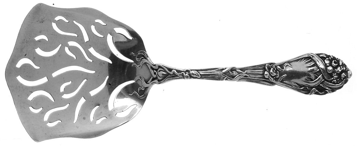 Narcissus (Sterling) Bon Bon Scoop by R. Blackinton & Co-1