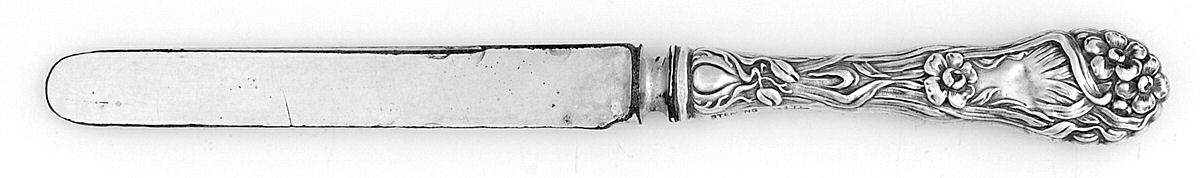 Narcissus (Sterling) Hollow Handle Youth Knife by R. Blackinton & Co-1