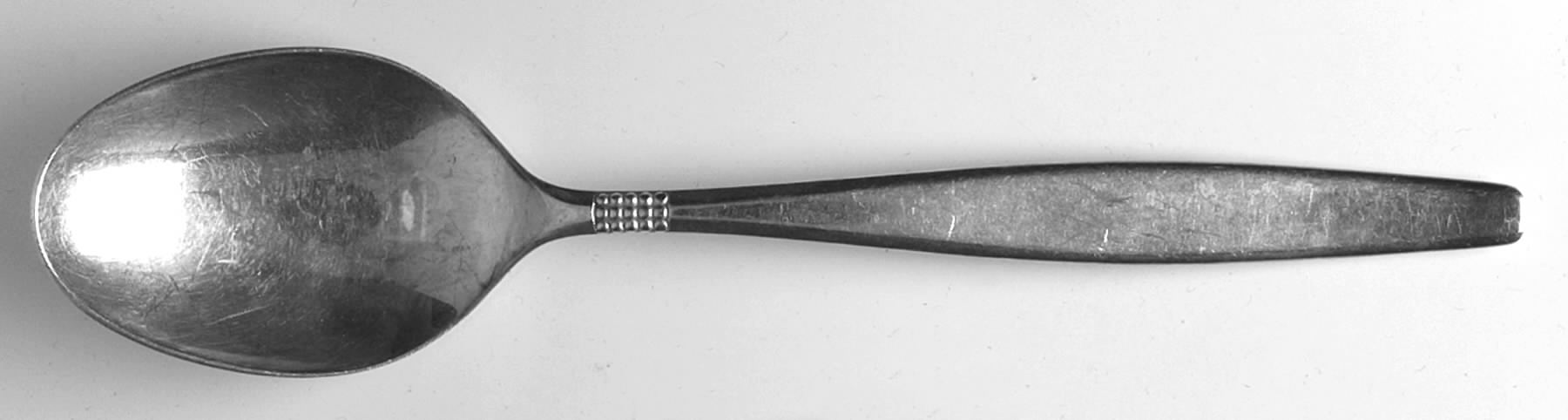 Danisch Perl (Silverplate) Place/Oval Soup Spoon by Bremer Silberschmied-1