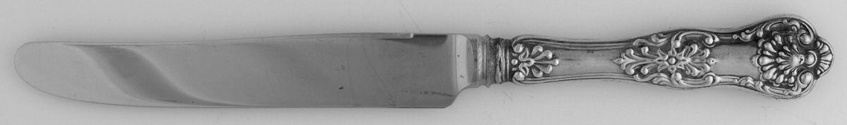Queens (Sterling) New French Hollow Knife with Bolster by Birks Silver-1