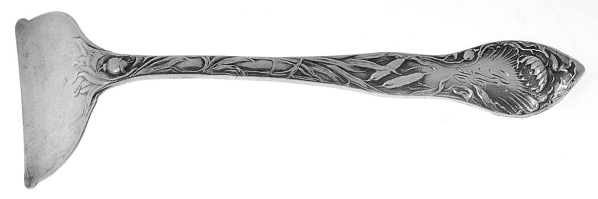 Lotus (Sterling) Solid Food Pusher by R. Blackinton & Co-1