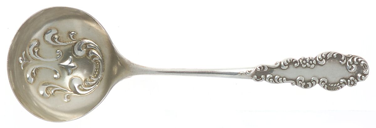 BLS7 (STERLING) Solid Piece Cream Ladle by R. Blackinton & Co-1