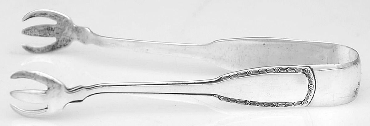 York (Sterling) Small Sugar Tongs by R. Blackinton & Co-1
