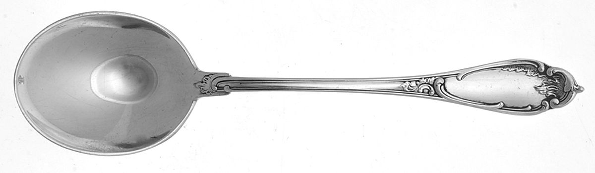 BSF11 (STERLING) Round Bowl Soup Spoon (Cream Soup) by Bremer Silberschmied-1