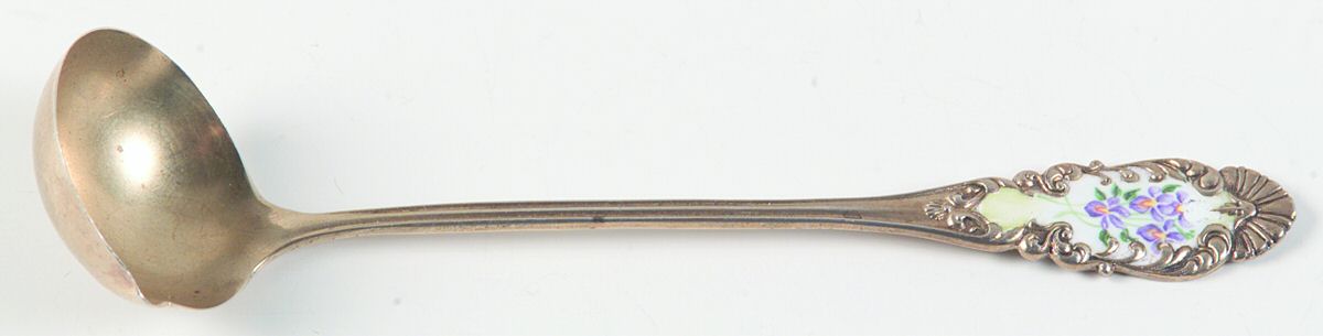 BLS14 (Sterling) Ladle-Cream/Solid Piece-Small by R. Blackinton & Co-1