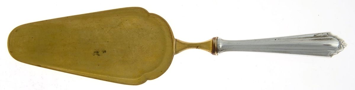 Friedrike  Pastry Server with Silverplate Blade by Bremer Silberwarenfa-1