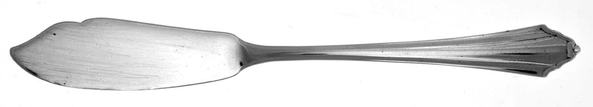 Friedrike  Flat Handle Master Butter Knife by Bremer Silberwarenfa-1