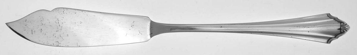 Friedrike  Individual Solid Fish Knife by Bremer Silberwarenfa-1