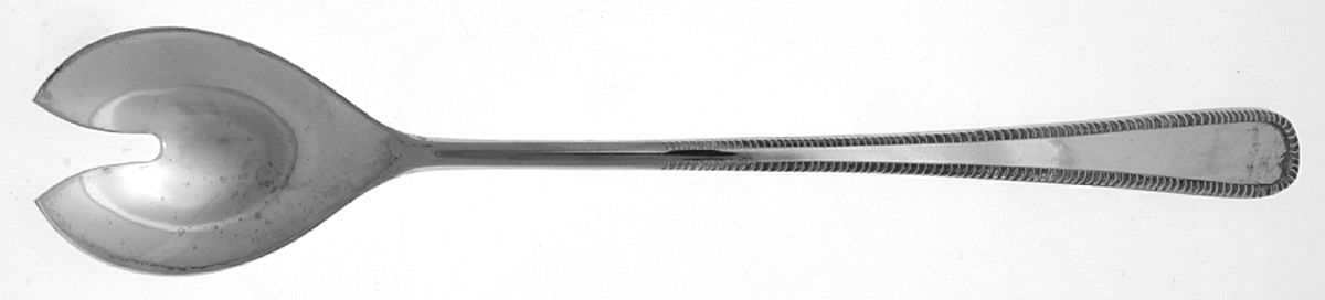 BR31(Silverplate) Solid Salad Serving Fork by Brama-1