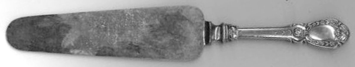 BLS16 (Sterling) Pie Server with Silverplate Blade by R. Blackinton & Co-1