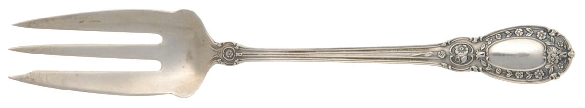 BLS16 (Sterling) Old Style Pickle Fork by R. Blackinton & Co-1