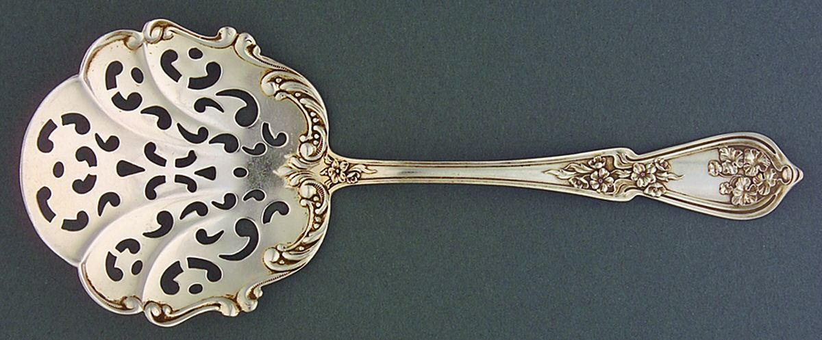 Sweetbrier (Sterling) Tomato Server, Solid Piece by R. Blackinton & Co-1