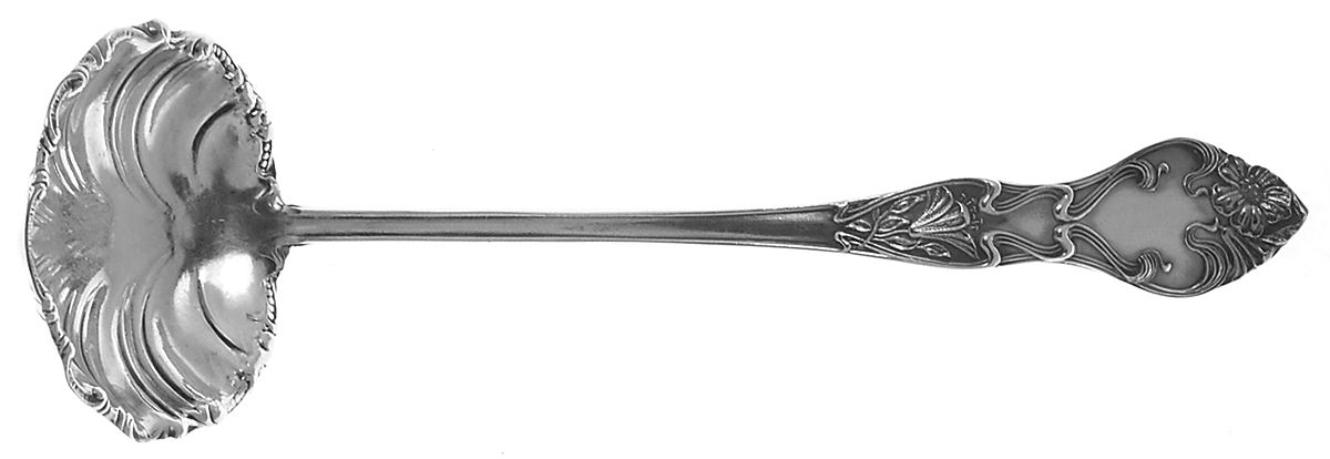 Azalia (Sterling) Ladle-Cream/Solid Piece-Small by R. Blackinton & Co-1