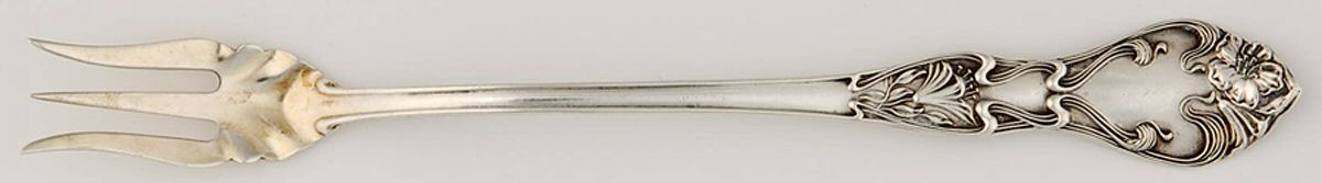 Azalia (Sterling) Oyster Fork by R. Blackinton & Co-1