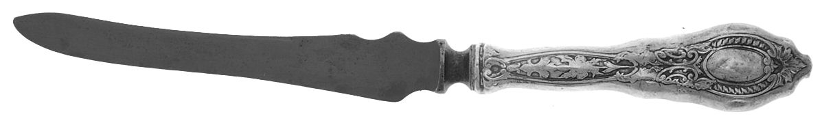 De Coverly (Sterling) Small Steak Carving Knife with Stainless Blade by R. Blackinton & Co-1