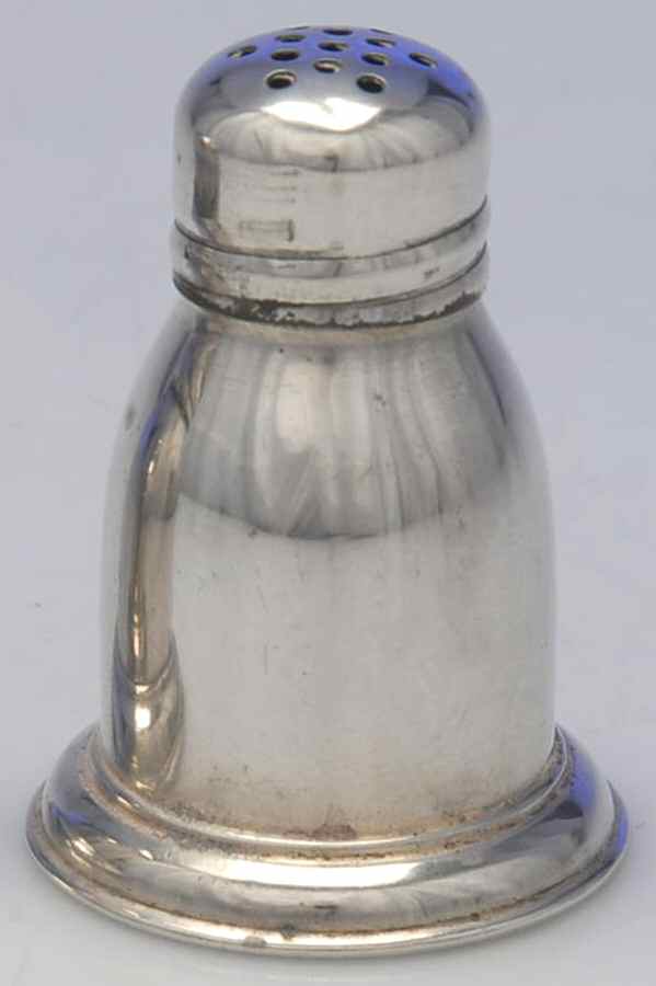 Sterling Hollowware Individual Salt Shaker by Birks Silver-1