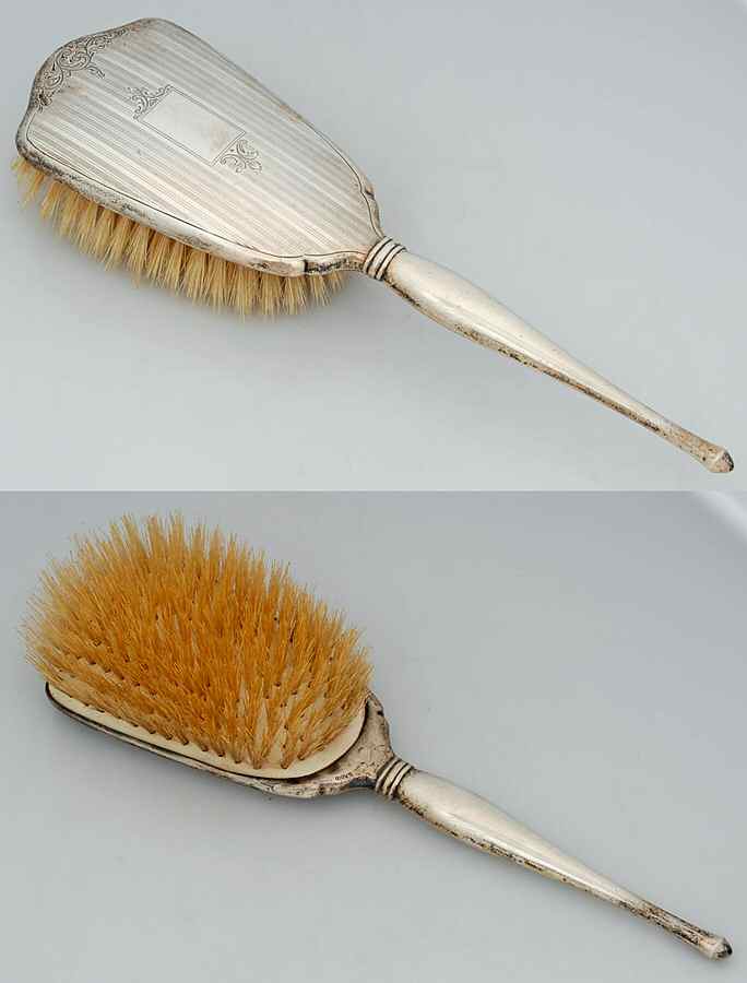 Sterling Hollowware Hair Brush by Birks Silver-1