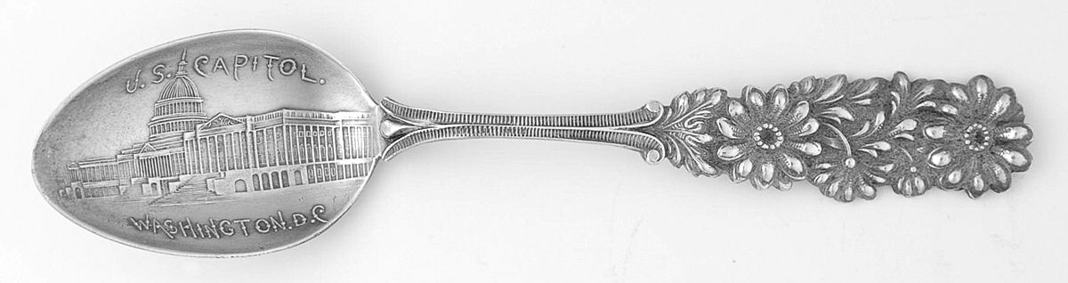 BHZ3 (Sterling) Souvenir Spoon (Demitasse) by Codding Bro&Heilborn-1
