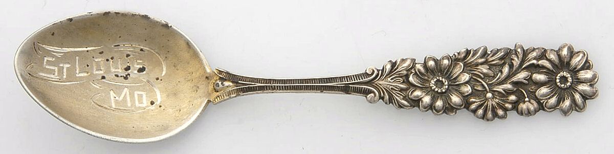 BHZ3 (Sterling) Souvenir Spoon (Demitasse) by Codding Bro&Heilborn-1