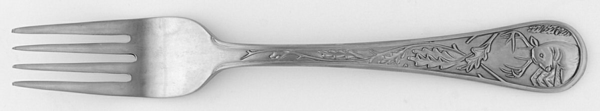 Deer (Stainless) Individual Salad Fork by Bass Pro Shops Flatw-1