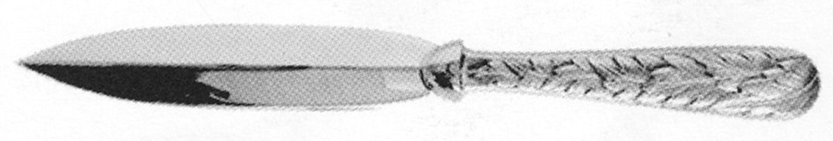 Vivaldi (Sterling, 2008) Letter Opener Solid Piece by Buccellati-1