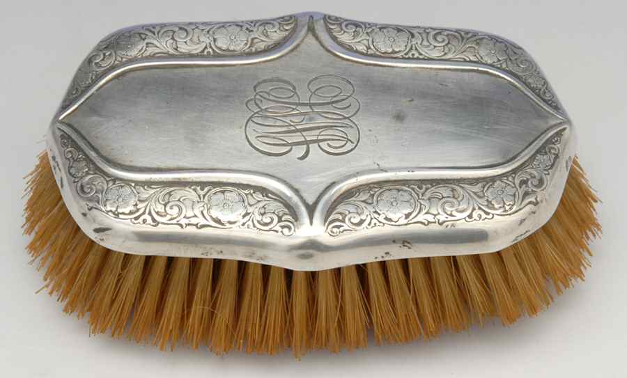 2802 (Sterling, Hollowware) Military Brush by R. Blackinton & Co-1