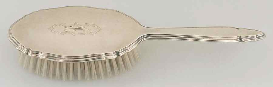 5600 (Sterling, Hollowware) Hair Brush by R. Blackinton & Co-1