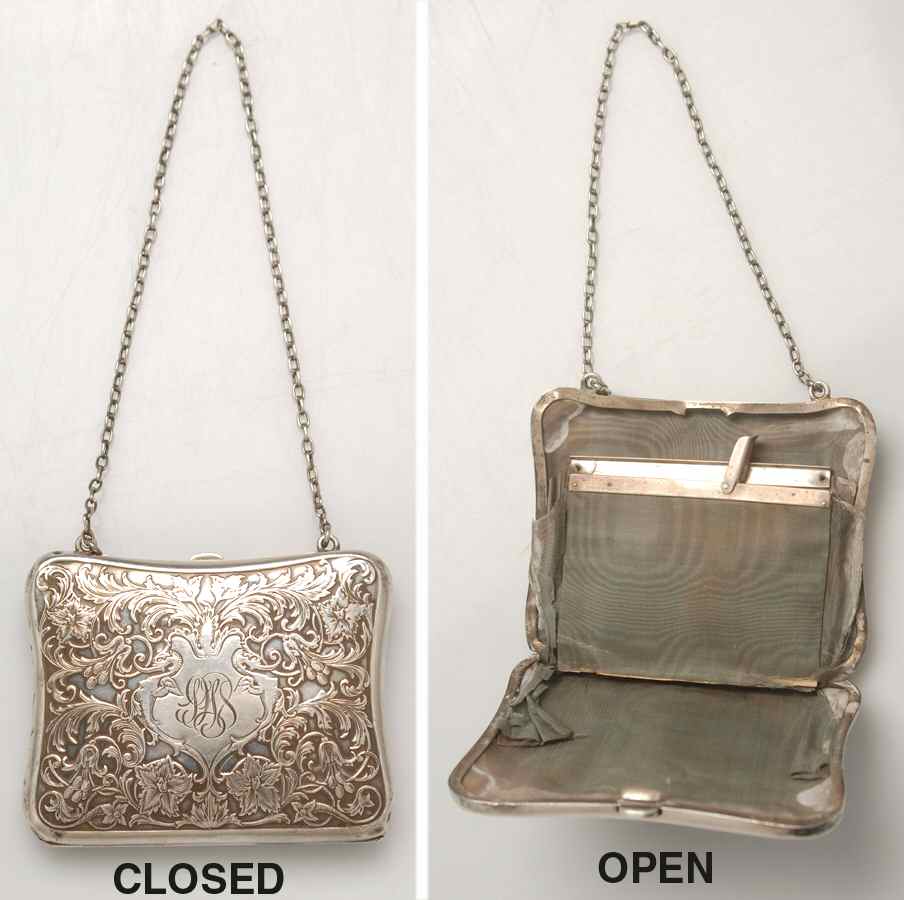 2482 (Sterling, Hollowware) Purse by R. Blackinton & Co-1