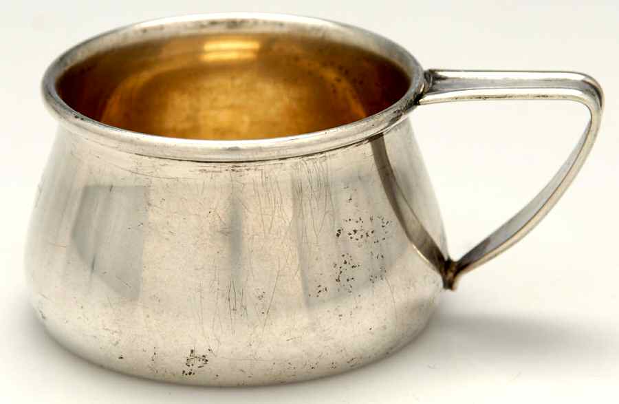 4589 (Sterling, Hollowware) Small Baby Cup by R. Blackinton & Co-1