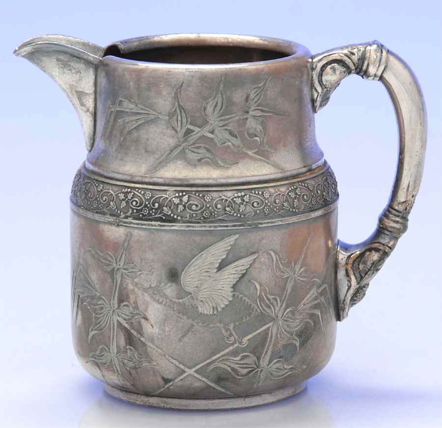 990 (Silverplate, Hollowware) Creamer by Barbour Bros -1